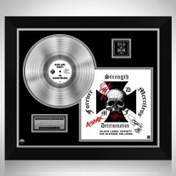 RARE-T Black Label Society The Blessed Hellride Platinum LP Limited Signature Edition Studio Licensed Custom Frame Limited Edition Frames