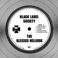 RARE-T Black Label Society The Blessed Hellride Platinum LP Limited Signature Edition Studio Licensed Custom Frame Limited Edition Frames