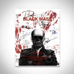 RARE-T Black Mass Script Limited Signature Edition Studio Licensed Custom Frame
