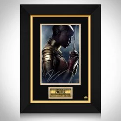 RARE-T Limited Edition Frames Black Panther Okoye Photo Limited Signature Edition Studio Licensed Custom Frame