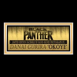 RARE-T Limited Edition Frames Black Panther Okoye Photo Limited Signature Edition Studio Licensed Custom Frame