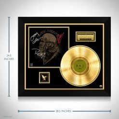 Rare-T Black Sabbath - Iron Man Gold LP Limited Signature Edition Studio Licensed Custom Frame Limited Edition Frames