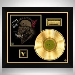 Rare-T Black Sabbath - Iron Man Gold LP Limited Signature Edition Studio Licensed Custom Frame Limited Edition Frames