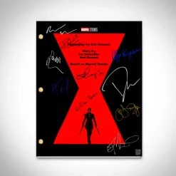RARE-T Black Widow Transcript Limited Signature Edition Studio Licensed Custom Frame Limited Edition Frames