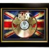 Hall Of Fame Collection Limited Edition Gold Lp 'Black Sabbath - Paranoid' Custom Frame