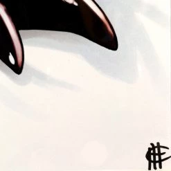 VAULT COLLECTIBLES Signed Memorabilia The Black Cat- Hand-Signed Artwork Print By Artist Jim Cheung Custom Frame