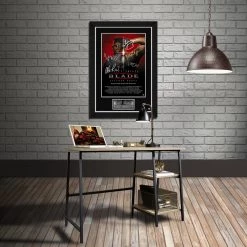 RARE-T Blade Mini Poster Limited Signature Edition Studio Licensed Custom Frame