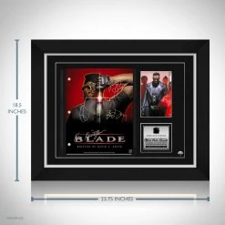RARE-T Limited Edition Frames Blade Movie Script Limited Signature Edition Studio Licensed Custom Frame
