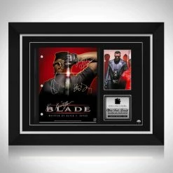 RARE-T Limited Edition Frames Blade Movie Script Limited Signature Edition Studio Licensed Custom Frame