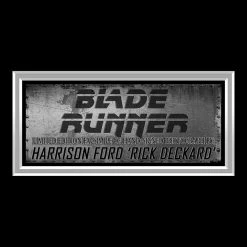 RARE-T Limited Edition Frames Blade Runner - Rick Deckard Photo Limited Signature Edition Studio Licensed Custom Frame