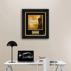 RARE-T Blake Shelton - Based On A True Story LP Cover Limited Signature Edition Studio Licensed Custom Frame