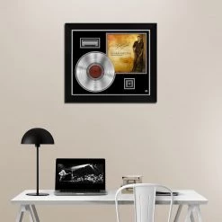 RARE-T Blake Shelton Based On A True Story Platinum LP Limited Signature Edition Studio Licensed Custom Frame