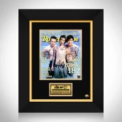 RARE-T Limited Edition Frames Blink-182 Magazine Cover Limited Signature Edition Studio Licensed Custom Frame