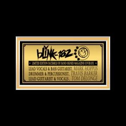RARE-T Limited Edition Frames Blink-182 Magazine Cover Limited Signature Edition Studio Licensed Custom Frame 9 RARE-T Limited Edition Frames Blink-182 Magazine Cover Limited Signature Edition Studio Licensed Custom Frame