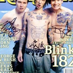 RARE-T Limited Edition Frames Blink-182 Magazine Cover Limited Signature Edition Studio Licensed Custom Frame