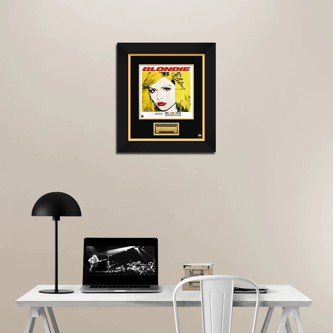 RARE-T Limited Edition Frames Blondie- Greatest Hits Limited Signature Edition Studio Licensed LP Cover Custom Frame 2 RARE-T Limited Edition Frames Blondie- Greatest Hits Limited Signature Edition Studio Licensed LP Cover Custom Frame