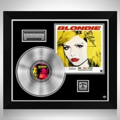 RARE-T Blondie - Greatest Hits Platinum LP Limited Signature Edition Studio Licensed Custom Frame