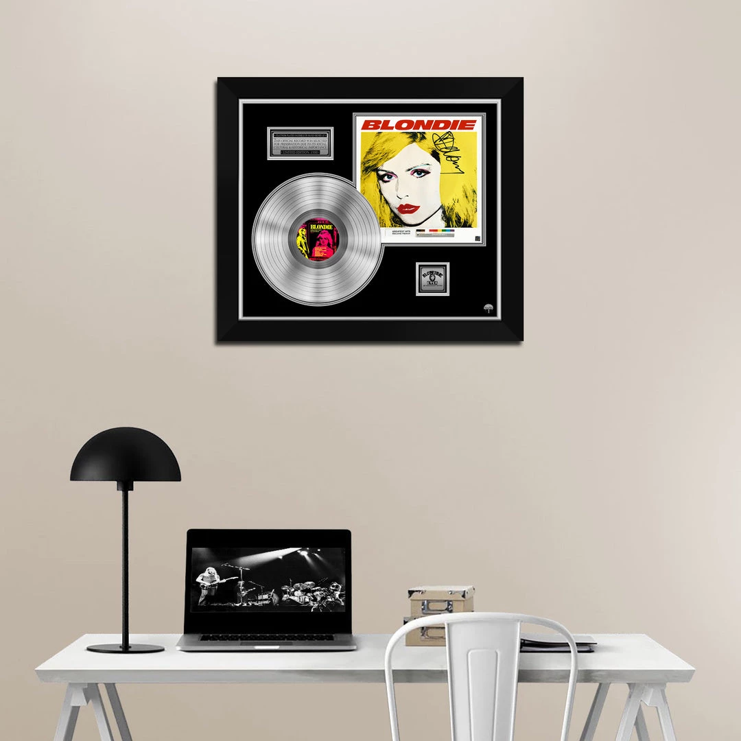 RARE-T Blondie - Greatest Hits Platinum LP Limited Signature Edition Studio Licensed Custom Frame 2 RARE-T Blondie - Greatest Hits Platinum LP Limited Signature Edition Studio Licensed Custom Frame