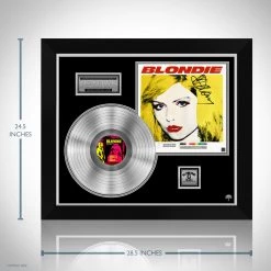 RARE-T Blondie - Greatest Hits Platinum LP Limited Signature Edition Studio Licensed Custom Frame 12 RARE-T Blondie - Greatest Hits Platinum LP Limited Signature Edition Studio Licensed Custom Frame