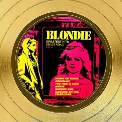 RARE-T Blondie - Greatest Hits Gold LP Limited Signature Edition Studio Licensed Custom Frame 14 RARE-T Blondie - Greatest Hits Gold LP Limited Signature Edition Studio Licensed Custom Frame