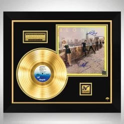 Rare-T Limited Edition Frames Blondie - Autoamerican Limited Signature Edition Studio Licensed Gold LP Custom Frame