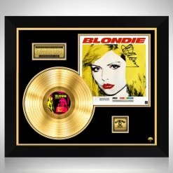 RARE-T Blondie - Greatest Hits Gold LP Limited Signature Edition Studio Licensed Custom Frame