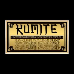 RARE-T Bloodsport Mini Poster Limited Signature Edition Studio Licensed Custom Frame 14 RARE-T Bloodsport Mini Poster Limited Signature Edition Studio Licensed Custom Frame