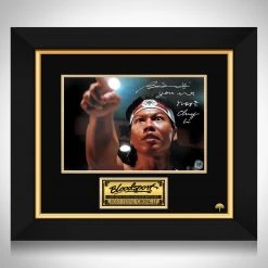RARE-T Bloodsport - Chong Li Photo Limited Signature Edition Studio Licensed Custom Frame