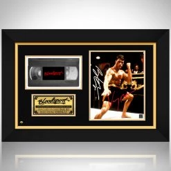 RARE-T Bloodsport Photo & VHS Limited Signature Edition Studio Licensed Custom Frame Limited Edition Frames