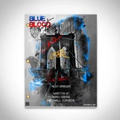 RARE-T Blue Bloods Script Limited Signature Edition Studio Licensed Custom Frame
