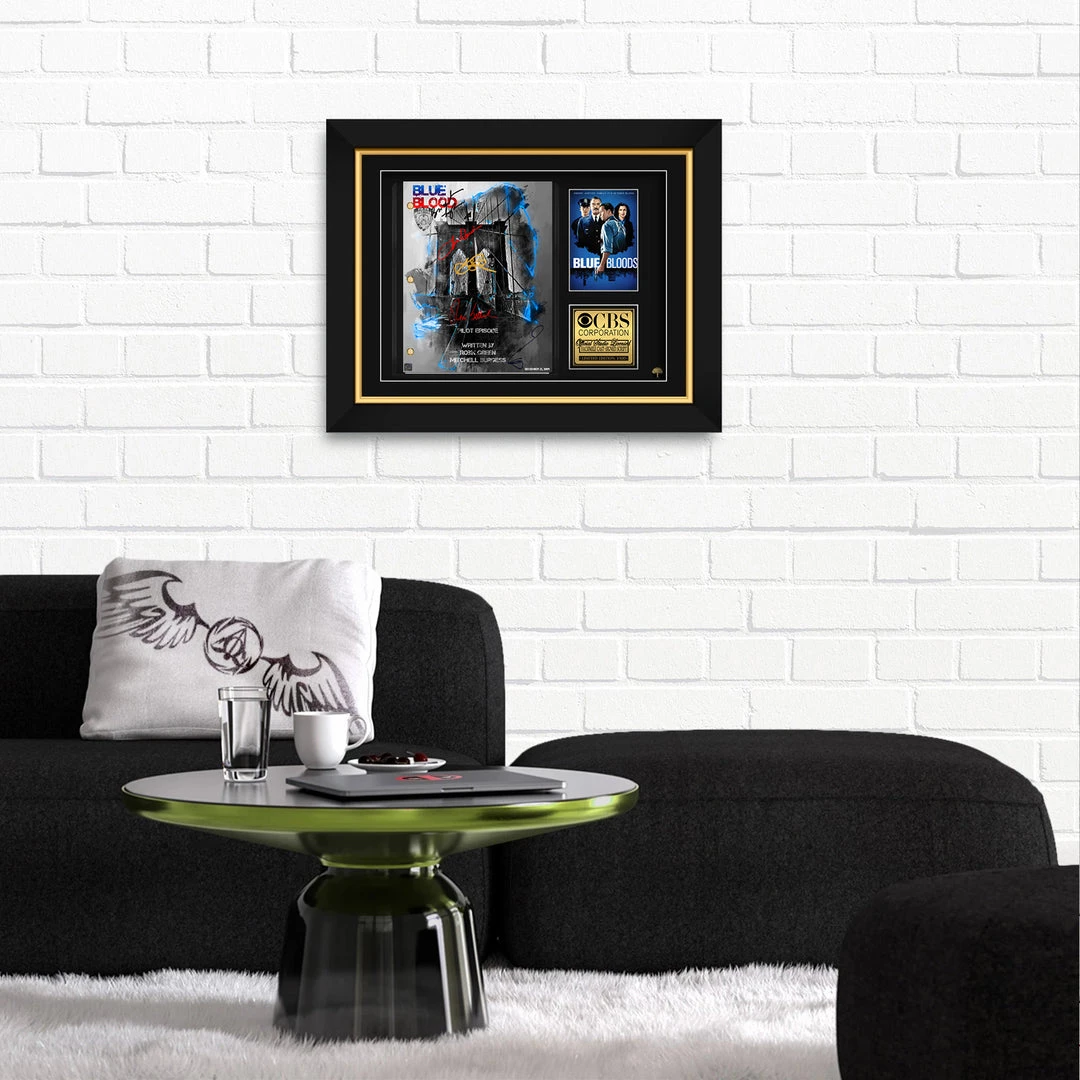 RARE-T Blue Bloods Script Limited Signature Edition Studio Licensed Custom Frame 7 RARE-T Blue Bloods Script Limited Signature Edition Studio Licensed Custom Frame