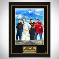 RARE-T Blue Comedy Tour Limited Signature Edition Studio Licensed Movie Mini Poster Custom Frame Limited Edition Frames