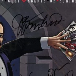 Rare-T Blue ??yster Cult Agents Of Fortune Limited Signature Edition Studio Licensed Platinum LP Custom Frame Limited Edition Frames 17 Rare-T Blue ??yster Cult Agents Of Fortune Limited Signature Edition Studio Licensed Platinum LP Custom Frame Limited Edition Frames