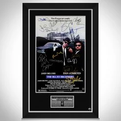 RARE-T Limited Edition Frames The Blues Brothers Movie Mini Poster Limited Signature Edition Studio Licensed Custom Frame