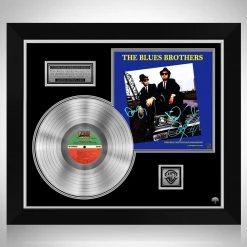 RARE-T The Blues Brothers Movie Soundtrack Platinum LP Limited Signature Edition Custom Frame Limited Edition Frames