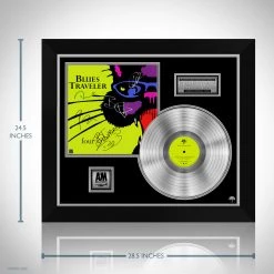 RARE-T Limited Edition Frames Blues Traveler - Four Platinum LP Limited Signature Edition Studio Licensed Custom Frame
