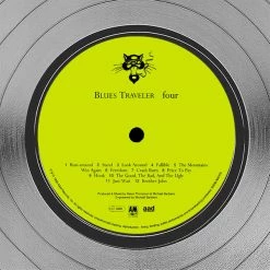 RARE-T Limited Edition Frames Blues Traveler - Four Platinum LP Limited Signature Edition Studio Licensed Custom Frame