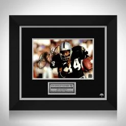 RARE-T Bo Jackson Los Angeles Raiders Photo Limited Signature Edition Licensed Custom Frame Sports Memorabilia