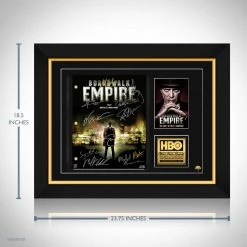 RARE-T Boardwalk Empire Script Limited Signature Edition Studio Licensed Custom Frame