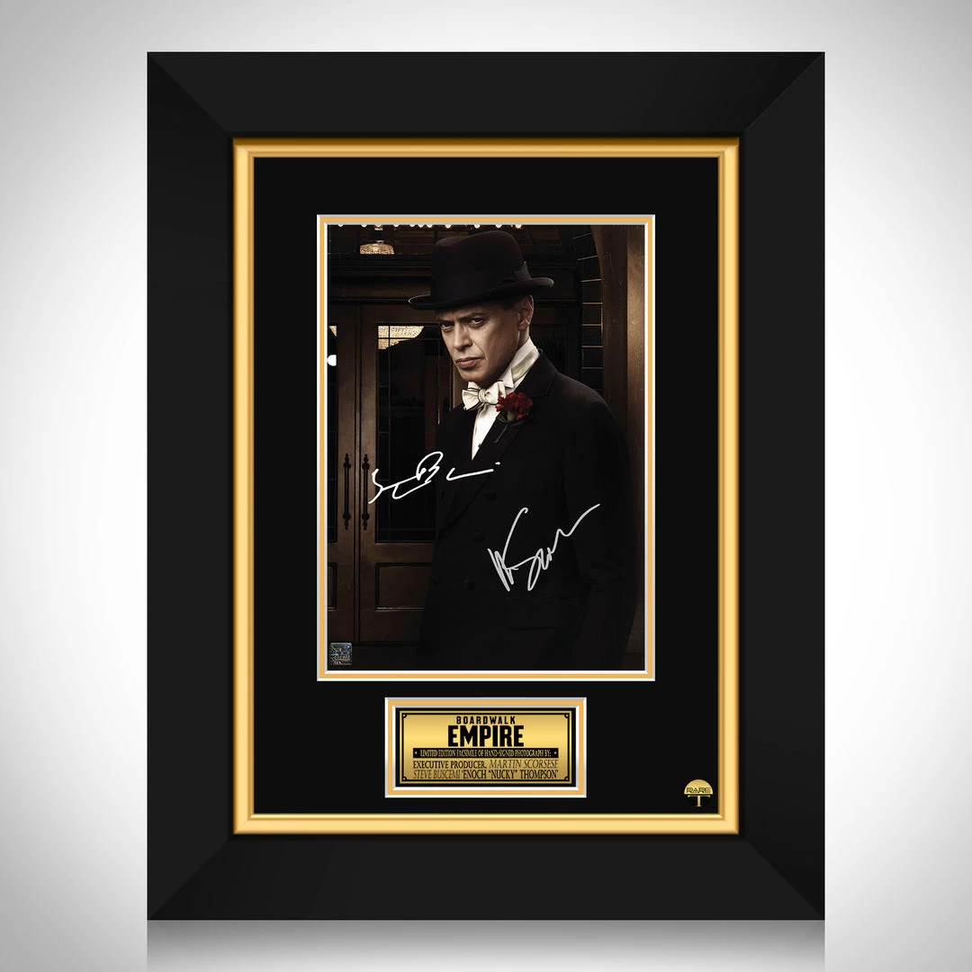 RARE-T Boardwalk Empire Photo Limited Signature Edition Studio Licensed Custom Frame 1 RARE-T Boardwalk Empire Photo Limited Signature Edition Studio Licensed Custom Frame
