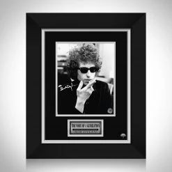 RARE-T Bob Dylan Photo Limited Signature Edition Studio Licensed Custom Frame