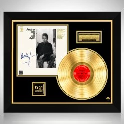 RARE-T Bob Dylan - Another Side Of Bob Dylan Limited Signature Edition Studio Licensed Gold LP Custom Frame