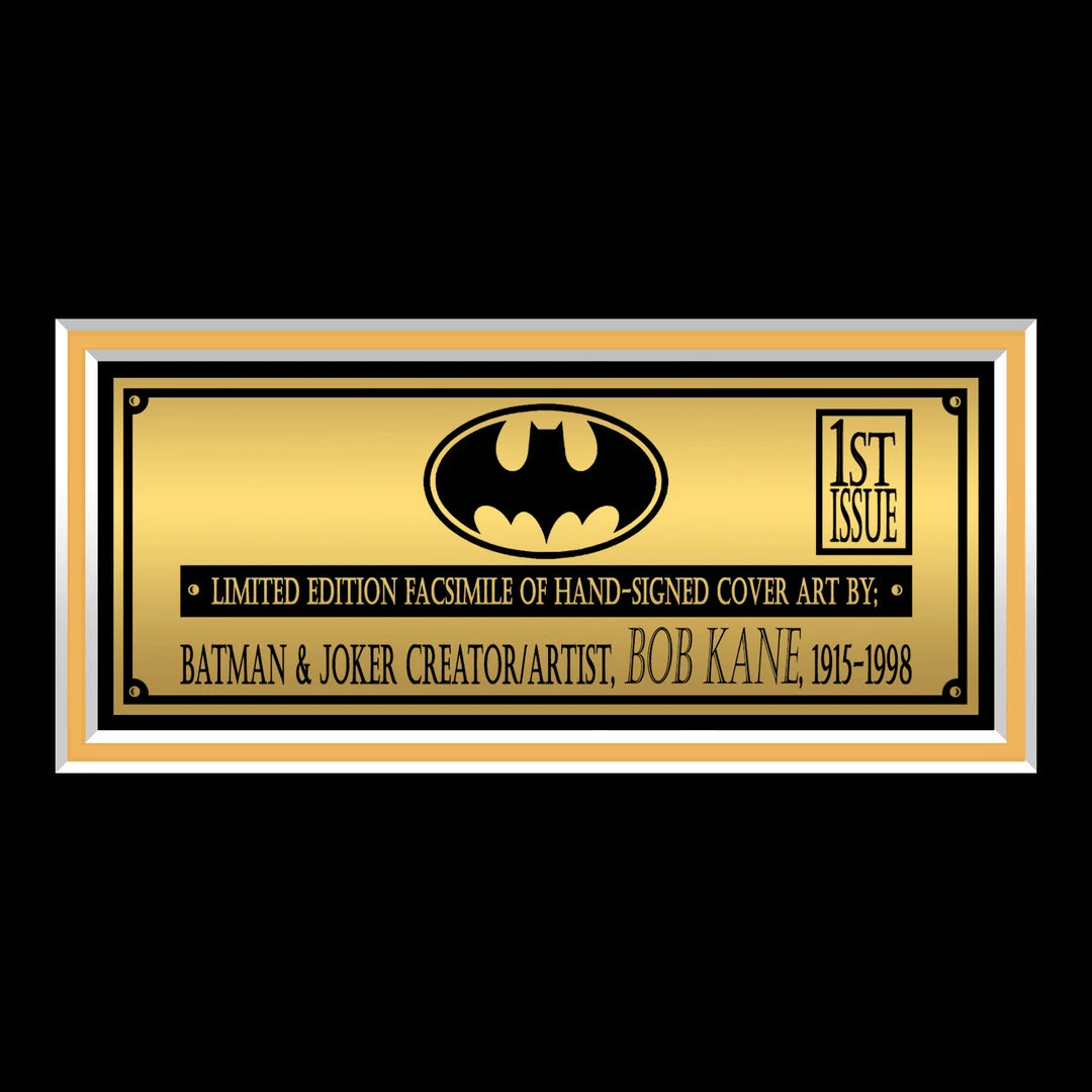 RARE-T Limited Edition Frames Batman #1 Comic Book Cover Art Limited Signature Edition Studio Licensed Custom Frame 5 RARE-T Limited Edition Frames Batman #1 Comic Book Cover Art Limited Signature Edition Studio Licensed Custom Frame