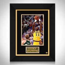 RARE-T Los Angeles Lakers - Bob McAdoo Photo Limited Signature Edition Studio Licensed Custom Frame