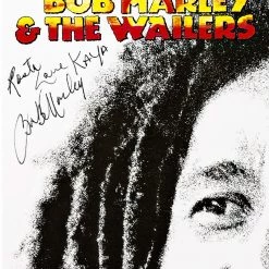 RARE-T Bob Marley And The Wailers Kaya Gold LP Limited Signature Edition Studio Licensed Custom Frame Limited Edition Frames