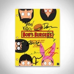 RARE-T Bob's Burger Script Limited Signature Edition Studio Licensed Custom Frame