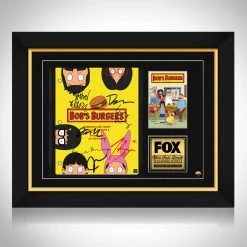 RARE-T Bob's Burger Script Limited Signature Edition Studio Licensed Custom Frame