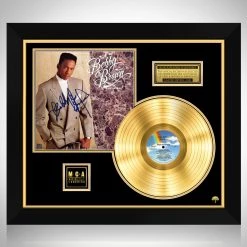 RARE-T Bobby Brown - Don't Be Cruel Gold LP Limited Signature Edition Studio Licensed Custom Frame Limited Edition Frames