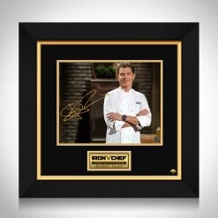 RARE-T Limited Edition Frames Bobby Flay Iron Chef Photo Limited Signature Edition Custom Frame