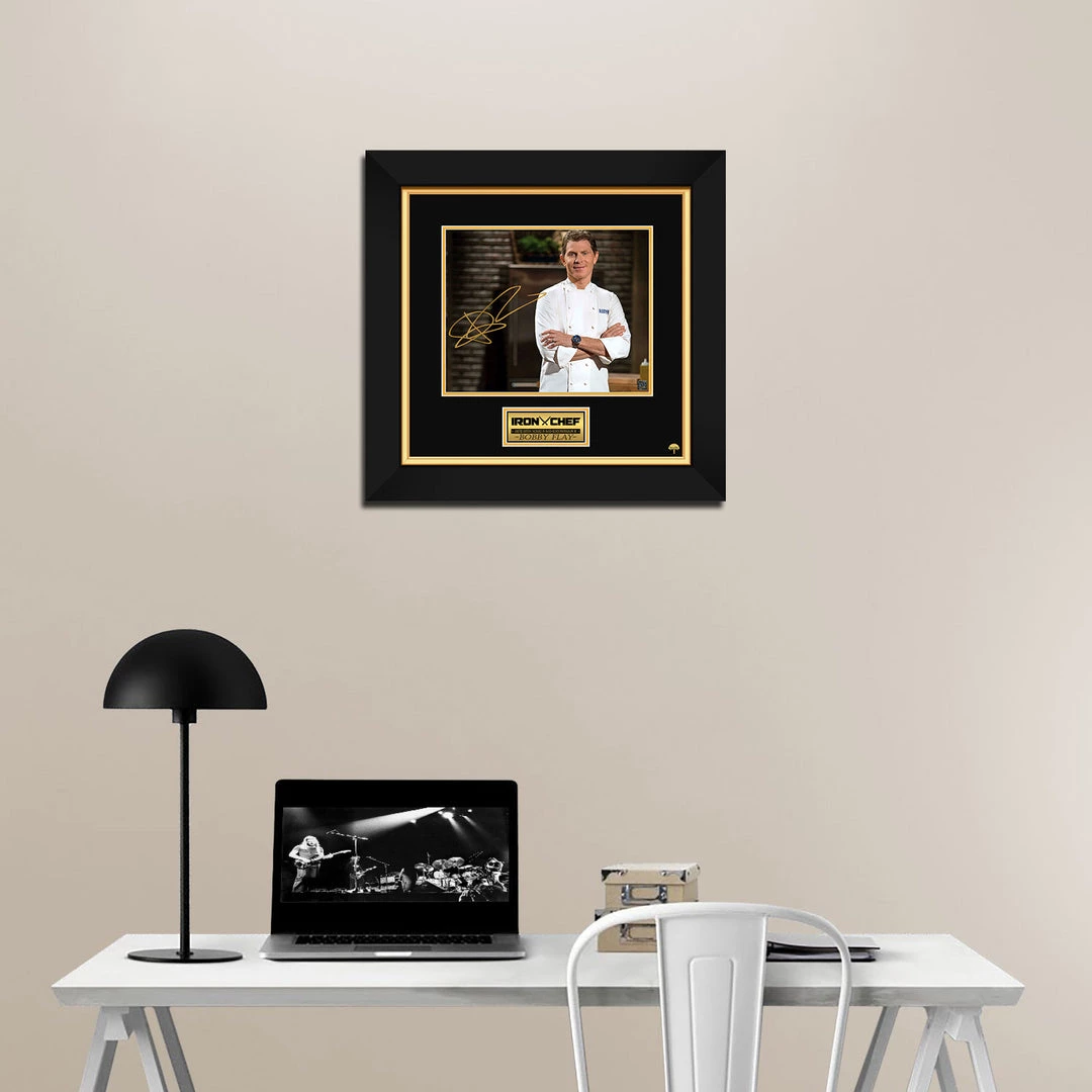 RARE-T Limited Edition Frames Bobby Flay Iron Chef Photo Limited Signature Edition Custom Frame 3 RARE-T Limited Edition Frames Bobby Flay Iron Chef Photo Limited Signature Edition Custom Frame